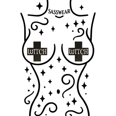 Glitz Nips Black Witch X Pasties