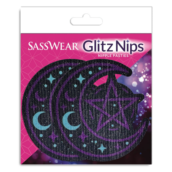 Glitz Nips Witchy Moon Pasties