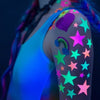 Star Blacklight Body Stickers-40 Pk - Sasswear