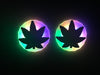 LED Nipple Pasties-Pot Leaf Clickers by Sasswear - Sasswear