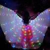 Light Up LED Wings on Woman