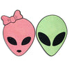 Reflective Alien Pasties - Sasswear