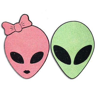 Reflective Alien Pasties - Sasswear
