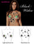 black widow light up pasties and stickers by sasswear
