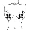 Glitz Nips Pirate X Pasties