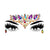 Lilac Uni Jeweled Face Stickers