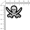 Jolly Roger pirate pasties ruler