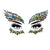 Crystal Raven Jeweled Face Stickers