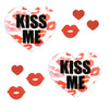 kiss me heart pasties