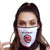 Face Mask Bandana | Red Lips/ No Kissing by Mapalé - Sasswear