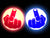 Middle Finger LED Pasties - Sasswear