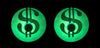 Money Sign LED Pasties - Sasswear