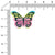 Sparkle Wings Butterfly Glitz Nips Pasties