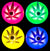 Pot Leaf LED Pasties - Sasswear