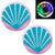 LED Nipple Pasties-Seashell Clickers by Sasswear - Sasswear