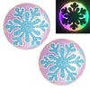 LED Nipple Pasties-Blue Snowflake Clickers
