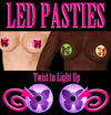 Hearts LED Pasties - Sasswear